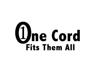 1 ONE CORD FITS THEM ALL logo