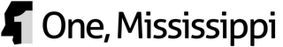 1 ONE, MISSISSIPPI logo