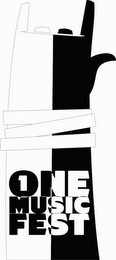 1 ONE MUSIC FEST logo