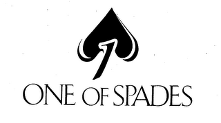 1 ONE OF SPADES logo