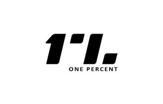 1% ONE PERCENT logo
