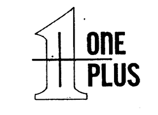 1 ONE PLUS logo