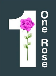 1 ONE ROSE logo