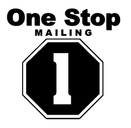 1 ONE STOP MAILING logo