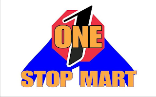 1 ONE STOP MART logo