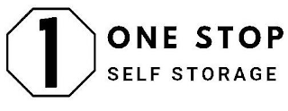1 ONE STOP SELF STORAGE logo