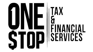 1 ONE STOP TAX & FINANCIAL SERVICES logo