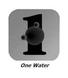 1 ONE WATER logo