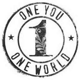 1, ONE YOU, ONE WORLD logo