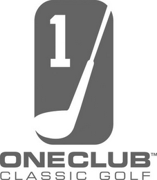 1 ONECLUB CLASSIC GOLF logo