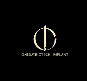 1 ONEDAYBIOTECH IMPLANT logo