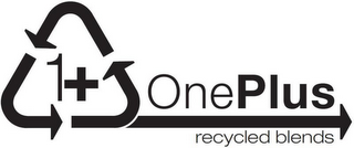 1+ ONEPLUS RECYCLED BLENDS logo