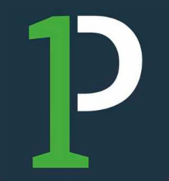 1 P logo