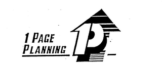 1 PAGE PLANNING P logo