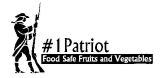 #1 PATRIOT FOOD SAFE FRUITS AND VEGETABLES logo