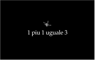 1 PIU 1 UGUALE 3 logo