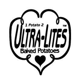 1 POTATO 2 ULTRA-LITES BAKED POTATOES logo