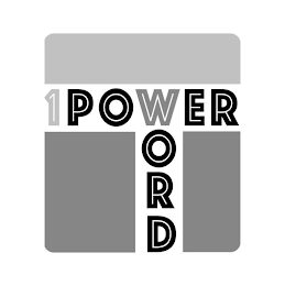 1 POWER WORD logo