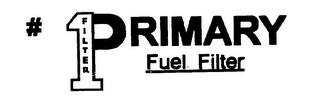 1 PRIMARY FUEL FILTER logo