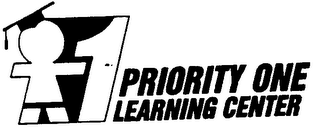 1 PRIORITY ONE LEARNING CENTER logo
