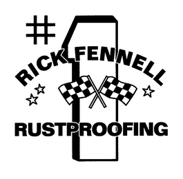#1 RICK FENNELL RUSTPROOFING logo