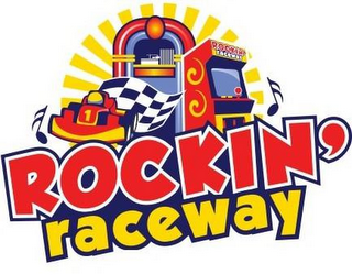 1 ROCKIN' RACEWAY ROCKIN' RACEWAY logo