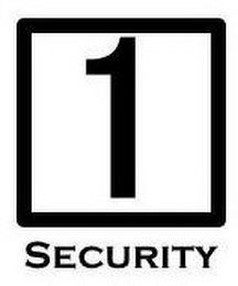 1 SECURITY logo