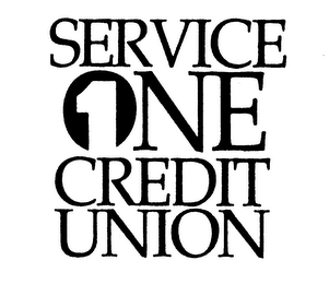 1 SERVICE ONE CREDIT UNION logo