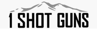 1 SHOT GUNS logo