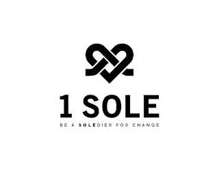 1 SOLE BE A SOLEDIER FOR CHANGE logo