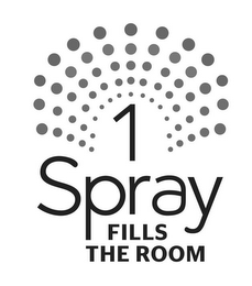 1 SPRAY FILLS THE ROOM logo
