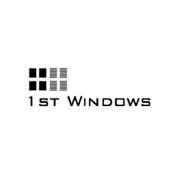 1 ST WINDOWS logo