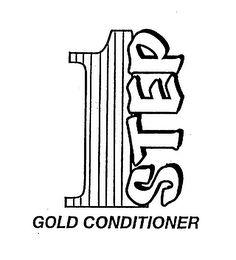 1 STEP GOLD CONDITIONER logo