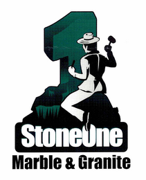 1 STONEONE MARBLE & GRANITE logo