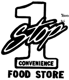 1 STOP CONVENIENCE FOOD STORE logo