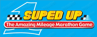 1 SUPED UP THE AMAZING MILEAGE MARATHON GAME logo