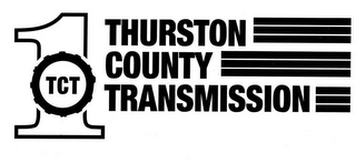1 TCT THURSTON COUNTY TRANSMISSION logo