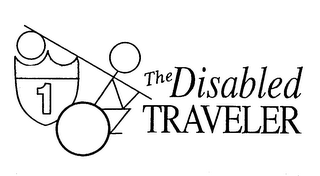 1 THE DISABLED TRAVELER logo