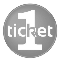 1 TICKET logo