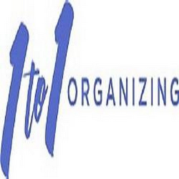 1 TO 1 ORGANIZING logo