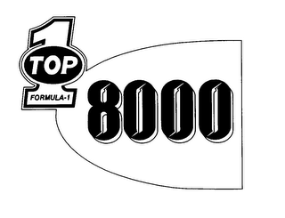 1 TOP FORMULA-1 8000 logo