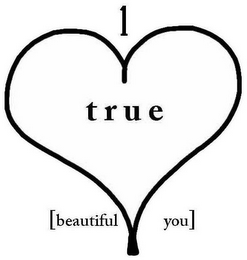 1 TRUE [BEAUTIFUL YOU] logo