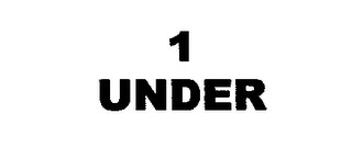 1 UNDER logo
