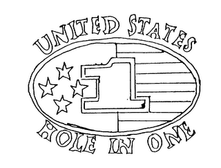 1 UNITED STATES HOLE IN ONE logo