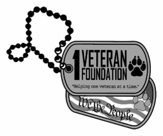 1 VETERAN FOUNDATION "HELPING ONE VETERAN AT A TIME" WE THE PEOPLE