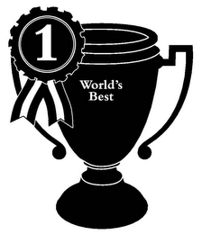 1 WORLD'S BEST logo