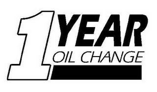 1 YEAR OIL CHANGE logo