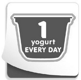 1 YOGURT EVERY DAY logo