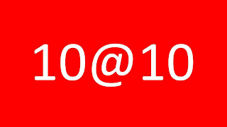 10 @ 10 logo