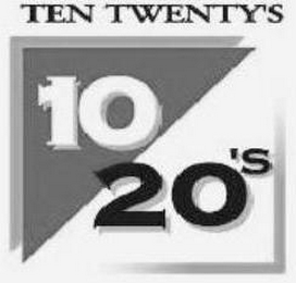 10 20'S TEN-TWENTY'S logo